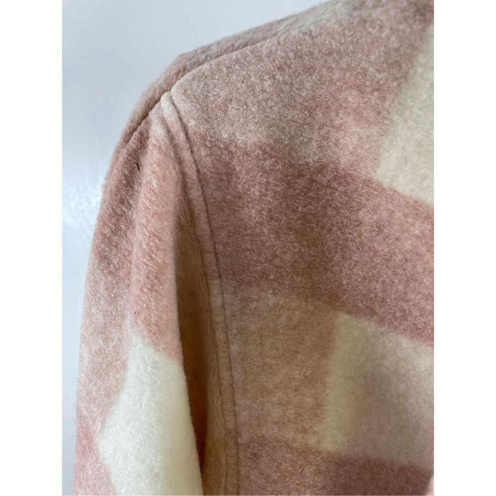Anthropologie ett:twa Pink wool blend crop jacket Size XXS - Picture 4 of 11